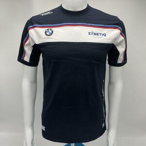 【BMW 】British Bike team SYNETIQ Tシャツ L　（検： BMW Motorrad motoGP Super Bike 1000RR）