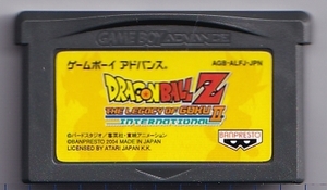 GBA中古　ドラゴンボールZ THE LEGACY OF GOKUⅡ　【管理番号：50031】