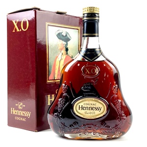 ヘネシー Hennessy XO 金キャップ クリアボトル 700ml ブランデー コニャック 【古酒】