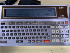 ◆HR84 NEC ハンドヘルドパーソナルコンピューター PC-2001 通電確認のみ　本体のみ　コンピューター　パソコン◆T