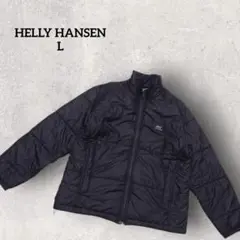 ヘリーハンセン　HELLY HANSEN 黒中綿ジャケット　L　大きい 定番