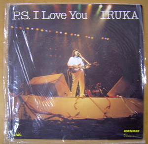 【レコード】IRUKA　イルカ　P.S. I love you　 1981.12.3 武道館 LIVE　M-1　非売品　：CROWN　昭和　ソノシート　特典