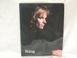 Sting パンフレット　スティング　ナッシング ライク ザ サン NOTHING LIKE THE SUN WORLD TOUR