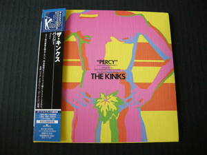 「ザ・キンクス/パーシー」(THE KINKS/PERCY) (帯付・紙ジャケット・ボーナストラック5曲収録・完全生産限定盤)