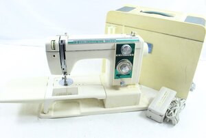 【ト静】★ JANOME ジャノメ MODEL 813 ミシン ハンドクラフト 手工芸 通電のみ確認 中古現状販売 ジャンク GD031GCG06