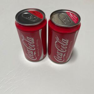 コカコーラ　ハッピー缶　アタリ　そこにも、ハッピーを。　空き缶　２本セット