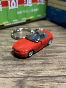 ●BMW Z4 赤 キーホルダー 1◎●①オリジナル加工品 カーアクセサリー ミニカー ハンドクラフト ハンドメイド 雑貨