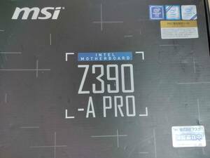 中古動作品：MSI Z390-A PRO 