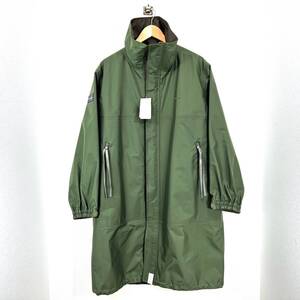 【新品】DESCENDANT SAIL NYLON JACKET OLIVE DRAB 2 M オリーブ モッズ ロング トレンチ コート ジャケット ナイロン ディセンダント