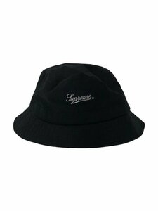 Supreme シュプリーム コットンバケットハット ブラック ITVTMDCDJ7R8