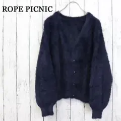 ROPE PICNIC　ロペピクニック　フェイクファージャケット　パール釦　38