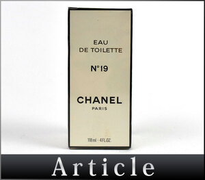 207646★未開封 CHANEL シャネル No19 オードトワレ 香水 EAU DE TOILETTE フレグランス パフューム レディース 箱付 118ml/ G