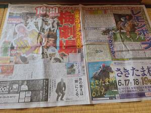 サンスポ　新聞記事　2024.6.19　阪神タイガース　BTS