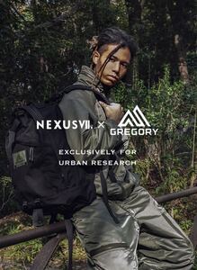 NEXUSVII GREGORY DAYPACK EXCLUSIVELY FOR URBAN RESEARCH NEXUS 7ネクサスセブン ネクサス7 グレゴリー デイパック