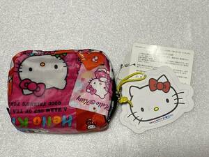 廃番新品Hello Kitty × LeSportsacコスメポーチ化粧ポーチ