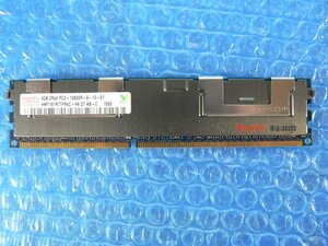 1EKQ // 4GB DDR3-1333 PC3-10600R Registered RDIMM 2Rx4 HMT151R7TFR4C-H9 hynix // Fujitsu PRIMERGY TX300 S6 取外 // 在庫3