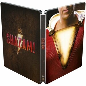 シャザム 4K ULTRA HD & ブルーレイ スチールブック Shazam! Blu-ray SteelBook Limited Edition David F. Sandberg Zachary Levi