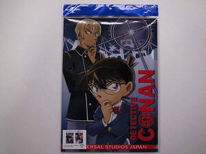 名探偵コナン　クリアファイル 2枚セット　工藤新一 安室透　ユニバーサル・クールジャパン2018　USJ限定　CF0868【全国一律185円発送】