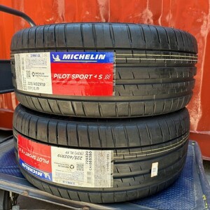 【新品 未使用品】【正規品】　225/40R19　ミシュラン　PILOT SPORT 4S　サマ－タイヤ　225/40/19　2本　【来店交換も大歓迎】