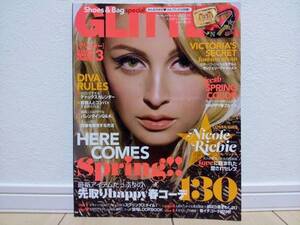 中古美品!! ★ GLITTER グリッター 2012年3月号 ★ レディース セレブ ファッション 雑誌 ニコールリッチー ★ 送料無料!!