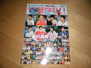 月刊バレーボール 2017.2 春の高校バレー//新年スペシャルインタビュー 木村沙織/柳田将洋//輝いた中学生！JOC杯//天皇杯レポート