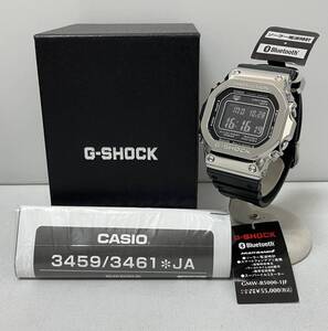 CASIO カシオ／ G-SHOCK／ GMW-B5000-1JF／ 201C1＊＊＊／シルバー　時計　箱説明書付 店舗受取可