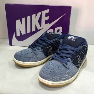 【NIKE】 ローカットスニーカー ナイキ 28.5cm 紺 ネイビー SB DUNK LOW PRO PRM ダンク ロー プレミアム CV0316-400 ts202405