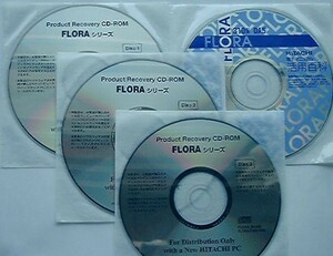 ◆ 日立 Flora 310W DA5 Win XP-Pro リカバリＣＤセット ◆