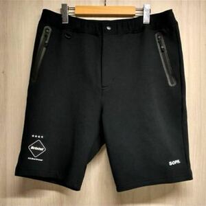 L◆ fcrb TECH SWEAT TRAINING SHORTS パンツ　ショートパンツ ハーフパンツ F.C.R.B Bristol ショーツ Real ブラック 黒 テック フリース