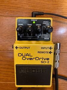 SD-2 BOSS DualOverdrive -used-