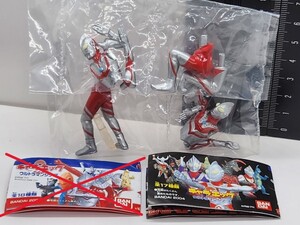 ウルトラマン(Cタイプ)＆ゾフィ キャラエッグ ウルトラ怪獣 フィギュア コレクション24L11検Ultraman大百科特撮ヒーローズワンダーカプセル