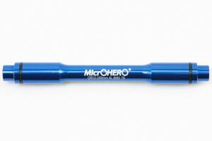 【即納】MicrOHERO マイクロヒーロー　QR12-9mm　エンド幅 100mm アクスル 変換アダプタ　アルミ6061 T6 CNC