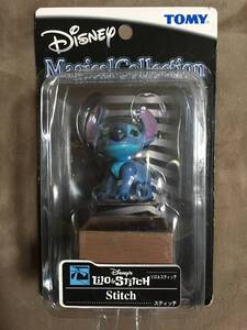 【 送料無料！!・希少なパッケージ保管です！】 ★Disney マジカルコレクション◇Stitch スティッチ・木箱付◇069/トミー★