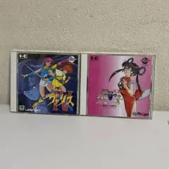 自宅長期保管品 PCエンジン CD-ROM2 ヴァリスⅣ 魔物ハンター妖子 HE