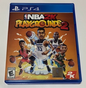 PS4 ソフト NBA 2K PLAYGROUNDS 2 プレイグラウンド2 北米版 ★即決★ NBA公式シールあり 正規品 バスケ