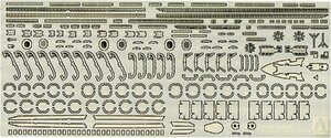 アオシマ 1/700 日本海軍 重雷装艦大井/北上専用エッチングセット