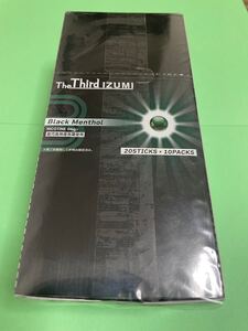 The Third IZUMI ／ザサードイズミ ★ブラッメンソール★ ニコチンタールゼロ IQOSイルマ 禁煙タバコ 1カートン