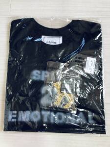 未開封 スピッツ B⑲ ila × spitz 限定コラボ Tシャツ 黒 EMOTIONAL オーナメント付 新品 グッズ 草野マサムネ