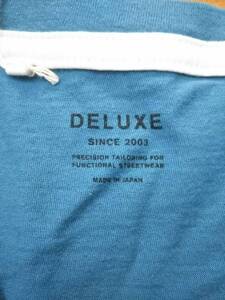 DELUXE Delux Clothing デラックスクロージング 無地T Vネック BEDWIN Mサイズ デラックス made in Japan 日本製 未使用品