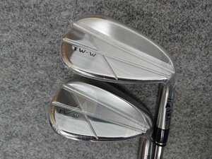 HONMA ツアーワールド TW-W 2024 Chrome クロムメッキ ウェッジ 52°＆56°/08° Sソール 2本セット NS950GH neo (R) 日本仕様 未使用品