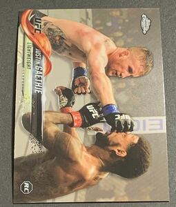 2018 Topps Chrome UFC Justin Gaethje 71 RC Rookie ジャスティンゲイジー　ルーキー