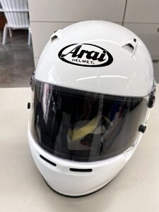 【中古】Arai HELMET カーレース用ヘルメット 55-56cm【カバー付き】9-RACE-1