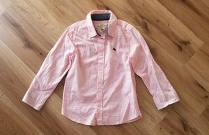 H&M　キッズ長袖シャツ トップス コットン100%　110サイズ　双子　フォーマル