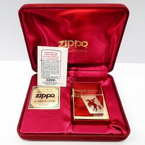 1円【未使用】Zippo ジッポ/ゴールド仕上げ 限定1000個/62