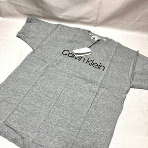Calvin Klein Jeans　カルバンクライン　Tシャツ　Lサイズ　綿100％　グレイ（4364）