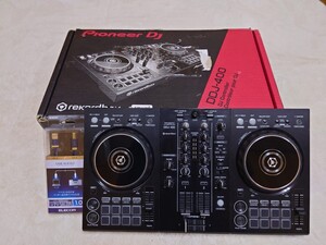 送料無料 動作確認済み Pioneer DDJ-400 DJコントローラー18年 2ch 音響機材 DJ機材 SB3 FLX4 recordBOX パイオニア