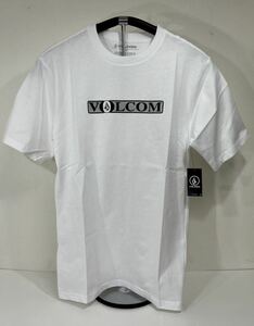 VOLCOM ボルコム AF312101WHT メンズ Lサイズ 半袖Tシャツ シンプルなプリントティー PrintTee ホワイト色 ヴォルコム 新品 即決 送料無料