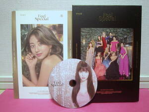 K-POP♪ TWICE 8th MINI ALBUM「Feel Special」C Ver. 韓国盤CD＋フォトブック／ジヒョVer.ブック、モモ盤／廃盤！ディスク良好！