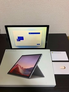 ■ マイクロソフト Surface Pro 7 / 12.3インチ /第10世代 Core-i5 / 8GB / 256GB / プラチナ PUV-00014