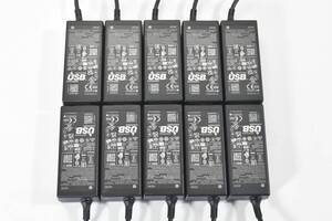 10個セット/HP 45W Type-C AC アダプター/HP USB-C 45W ACアダプター/15V 3A or 12V 3A/中古品